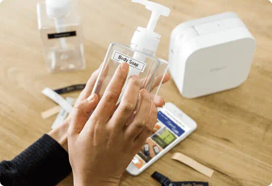 Tape supplies for P-touch Cube
